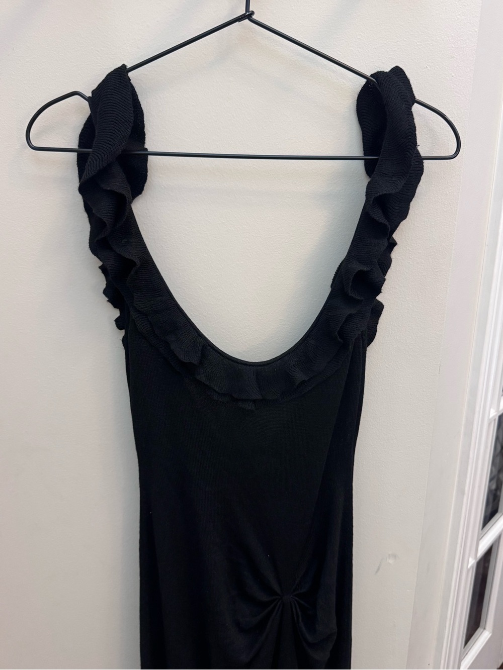 ASTA Resort Elise Maxi Dress Sheer Black New - Picture 5 of 11